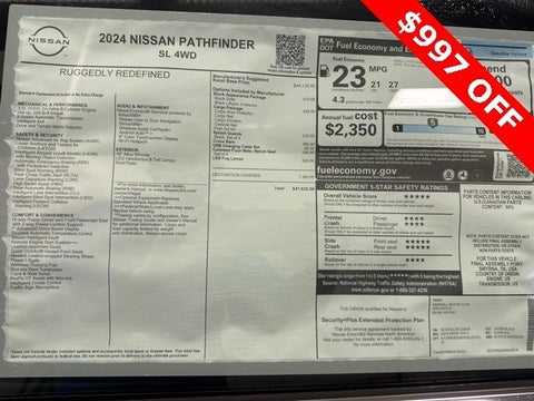 2024 Nissan Pathfinder SL in Salina, KS - Marshall Nissan