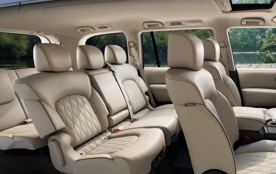 2023 Nissan Armada showing 8 seats | Marshall Nissan in Salina KS