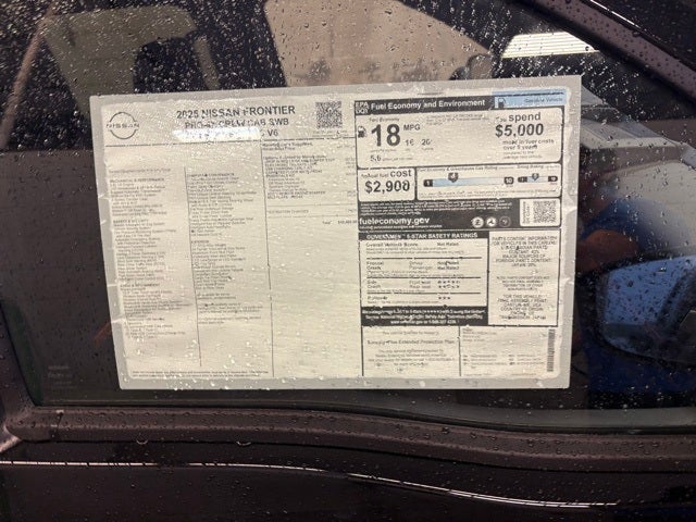 2025 Nissan Frontier PRO-4X