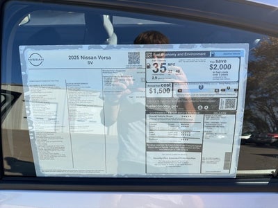 2025 Nissan Versa 1.6 SV